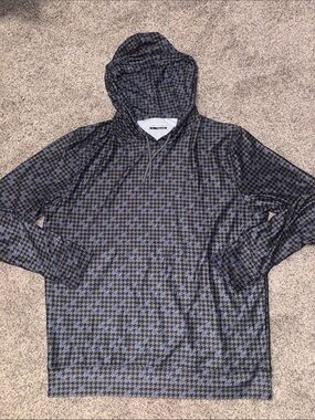 Fore Fathers Hooded Long Sleeve Shirt size large